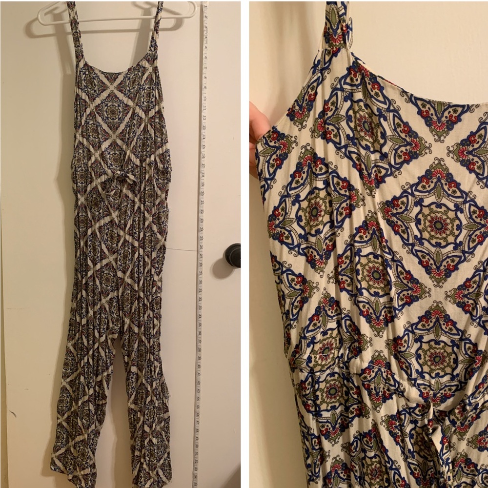 Fun Colorful Pattern Jumpsuit!